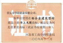 河北省著名商標(biāo)